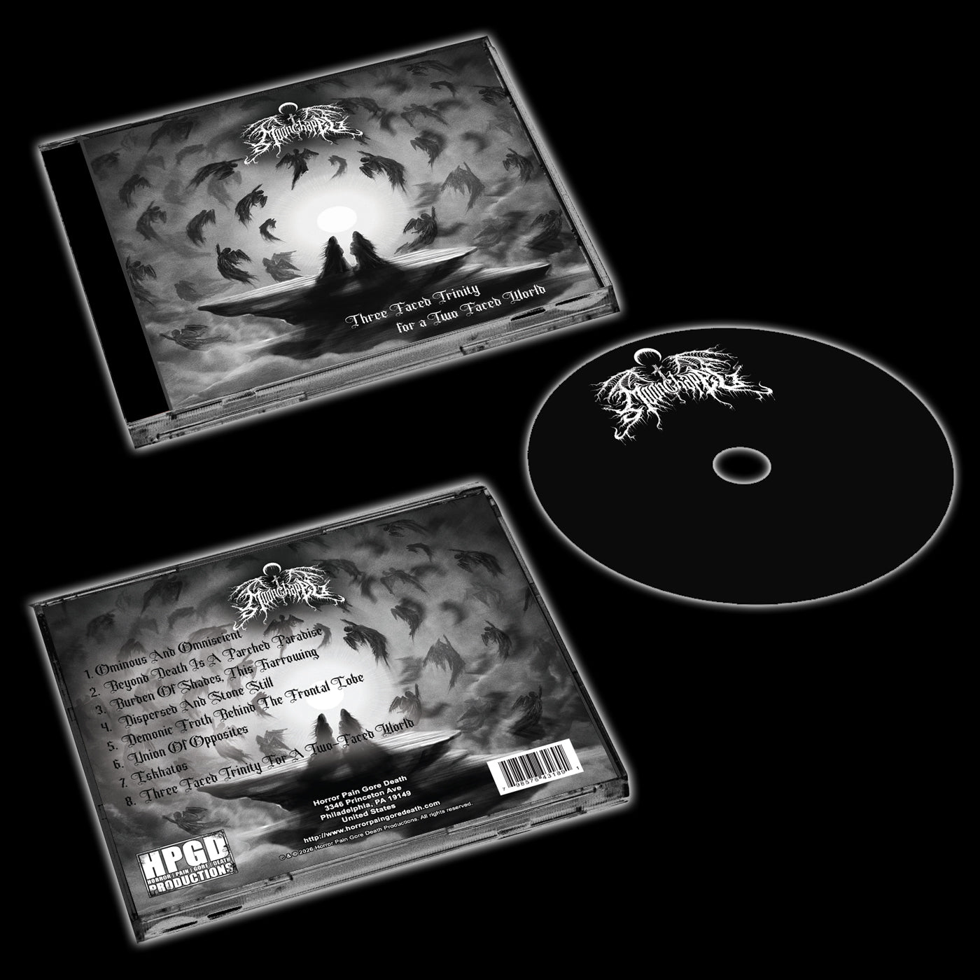 MOONCHAPEL - Three Faced Trinity For A Two-Faced World CD