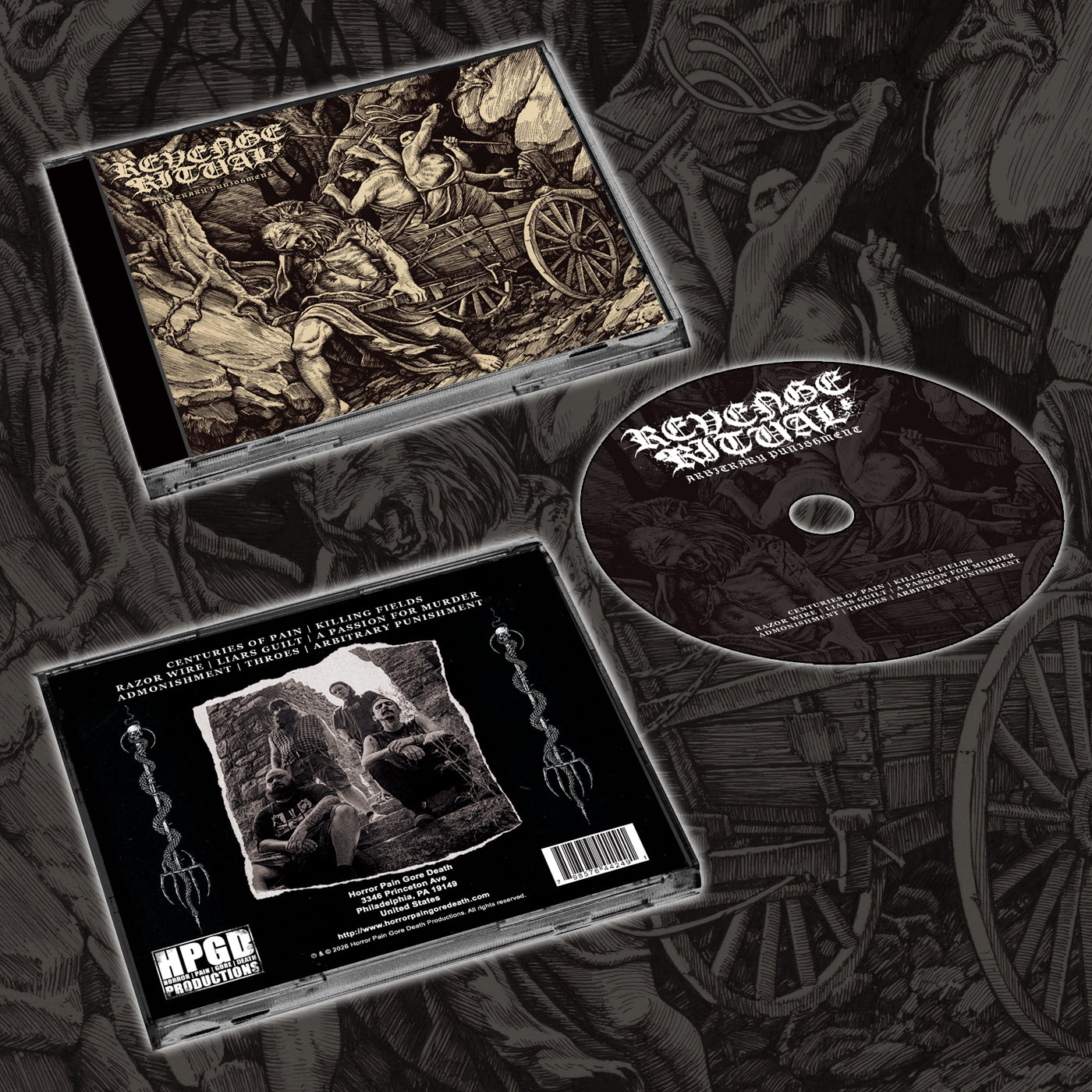 REVENGE RITUAL - Arbitrary Punishment CD