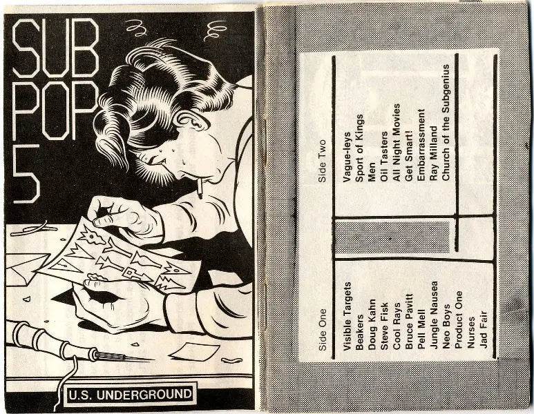 SUB POP U.S.A.: The Subterranean Pop Music Anthology, 1980–1988, by Bruce Pavitt